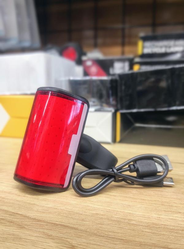 Forte Gt 6043 Bisiklet Arka Işık 4 Modlu 100 Lümen USB Şarjlı Güçlü Arka Stop - Image 1