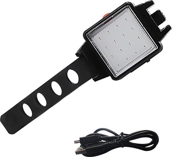 Forte Gt 6169 Bisiklet Arka Işık 3 Modlu 120 Lümen USB Şarjlı Güçlü Arka Stop - Image 1