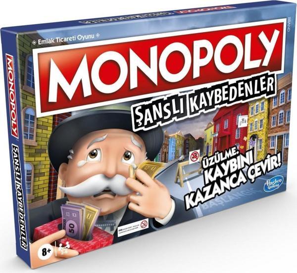 Monopoly Şanslı Kaybedenler Kutu Oyunu E9972 - Image 1
