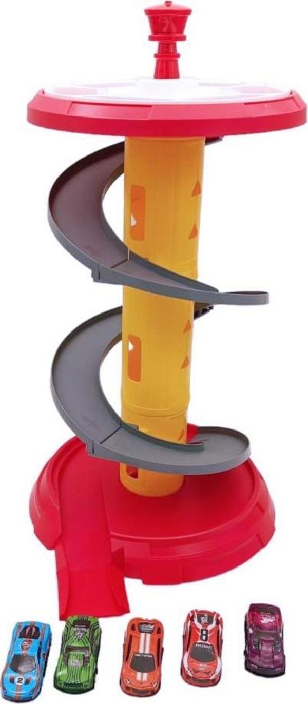 Toysan Oyuncak Dönen Otopark Set SPR-47 - Image 1