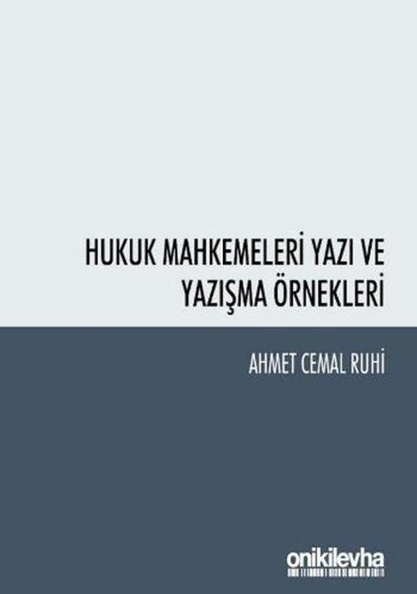Hukuk Mahkemeleri Yazı ve Yazışma Örnekleri - On İki Levha Yayıncılık - Image 1