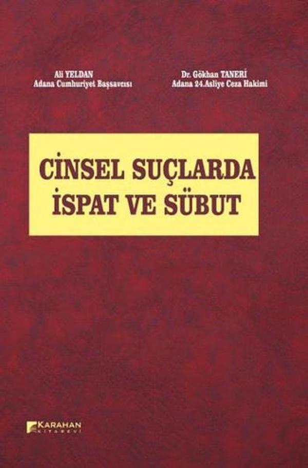 Cinsel Suçlarda İspat ve Sübut - Karahan Kitabevi - Image 1