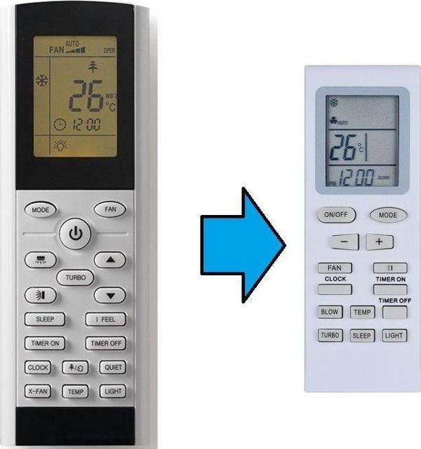 ELECTROLUX Klima Kumandası- Eşdeğer - Image 1