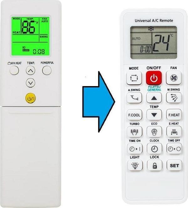 FUJITSU AR-REF1E Klima Kumandası- Eşdeğer - Image 1