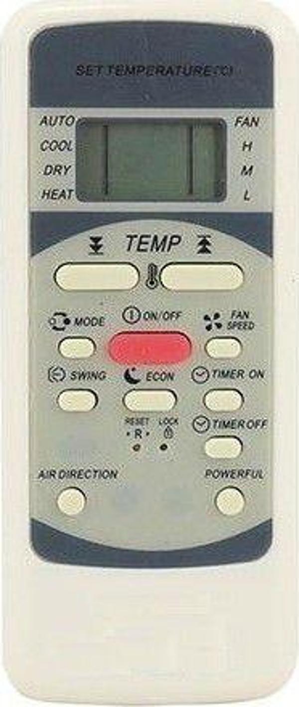 TRONİC TRONIC TRK-18 HR-2 Klima Kumandası - Image 1