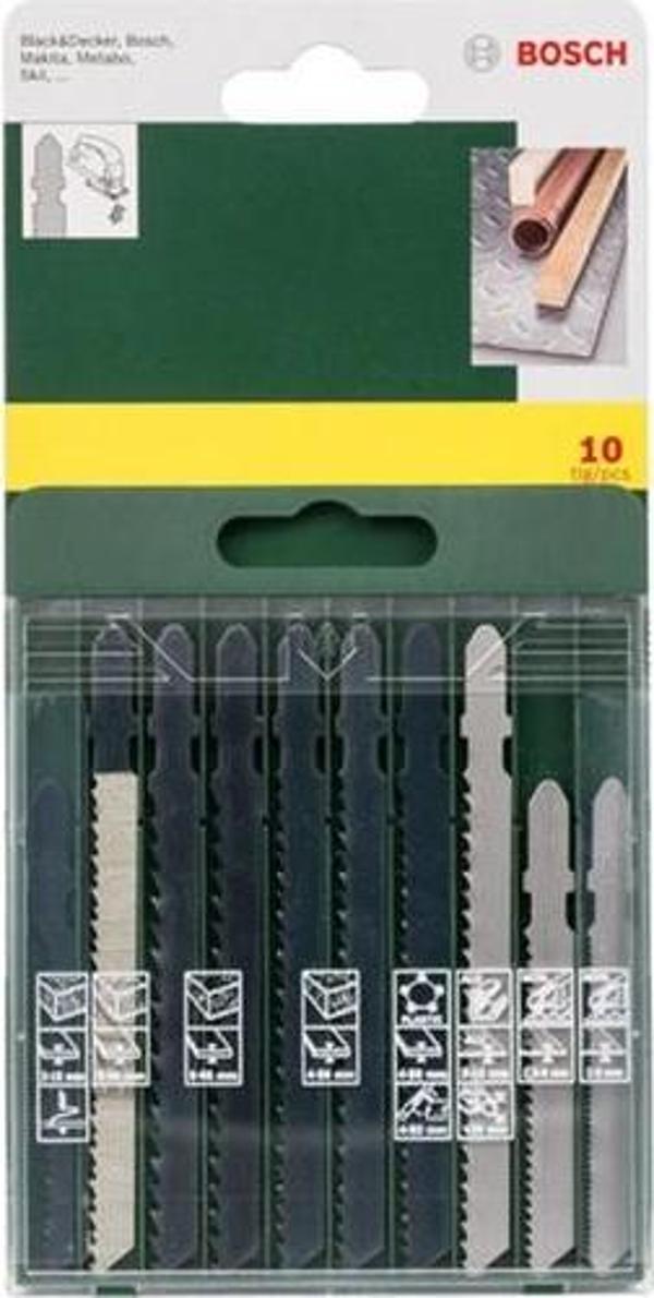 Bosch - 10 Parça Dekupaj Testere Seti Karışık (Promo) - Image 1