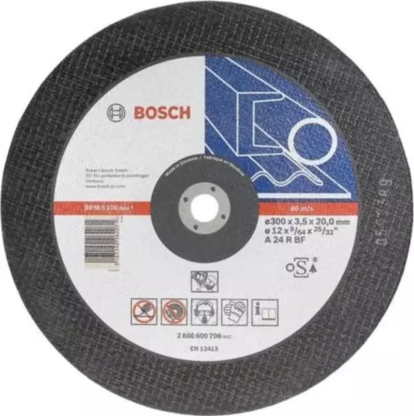 Bosch - 350*25,40*2,8 mm Expert Serisi Düz Metal Kesme Diski (Taş) - Image 1
