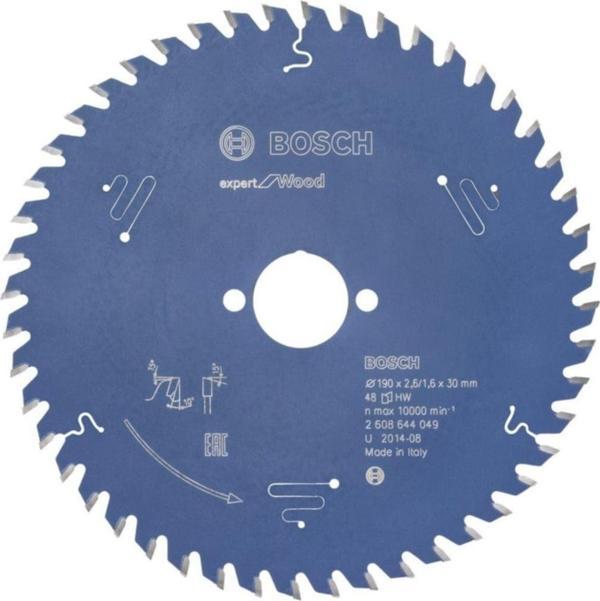 Bosch - Expert Serisi Ahşap için Daire Testere Bıçağı 190*30 mm 48 Diş - Image 1