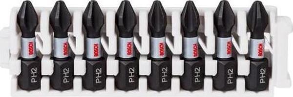 Bosch - Impact Control Serisi Vidalama Ucu 8'li PH2 *25mm - Image 1