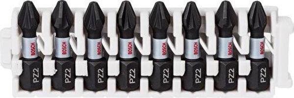 Bosch - Impact Control Serisi Vidalama Ucu 8'li PZ2 *25mm - Image 1
