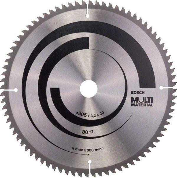 Bosch - Standard for Serisi Çoklu Malzeme için Daire Testere Bıçağı 305*30 mm 80 Diş - Image 1