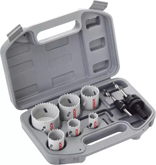 Bosch 9 Parça Hss Panç Delik Açma Elektrikçi Seti 2608580868 - Image 1