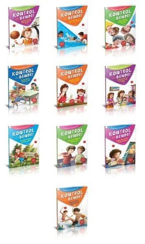 Kontrol Bende-Duygularımı Yönetiyorum Seti-10 Kitap Takım - Damla Yayınevi - Image 1