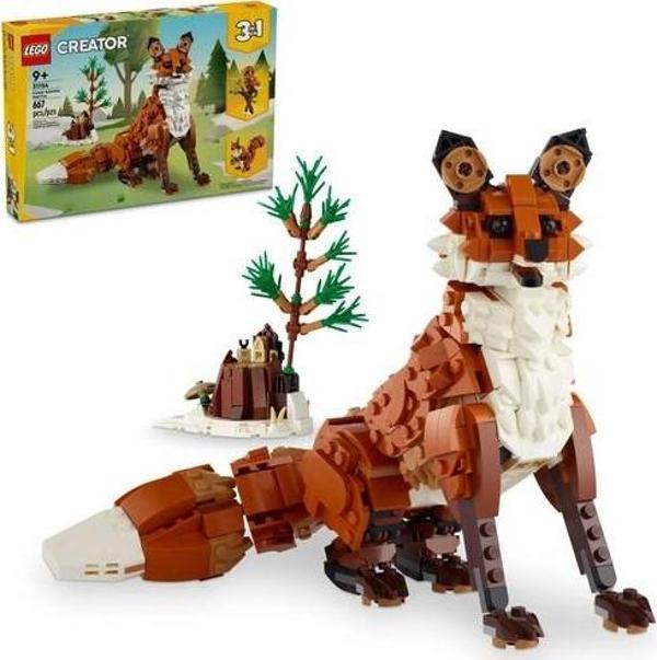 LEGO Creator 3-In-1 31154 - Orman Hayvanları: Kızıl Tilki (667 Parça) - Image 1