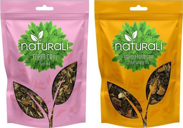 Naturali Form Çayı 100 Gr & Kayısılı Form Çayı 100 Gr - Image 1