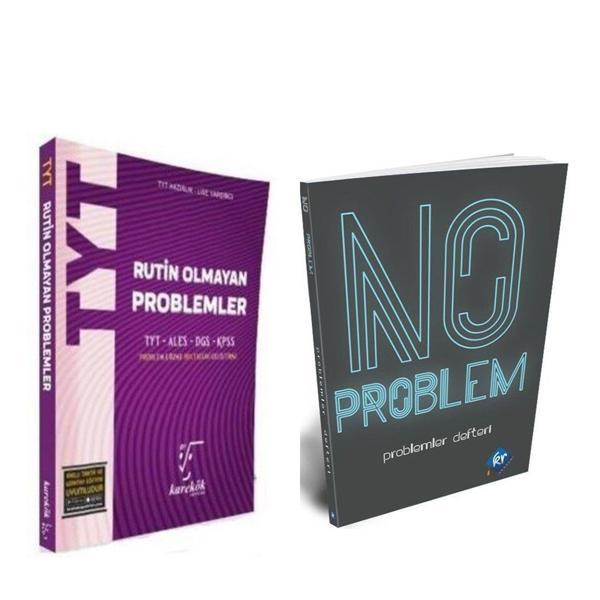 Kr Akademi No Problem ve Karekök TYT Rutin Olmayan Problemler Soru Bankası 2 Kitap Set - Karekök Eğitim Yayınları - Image 1