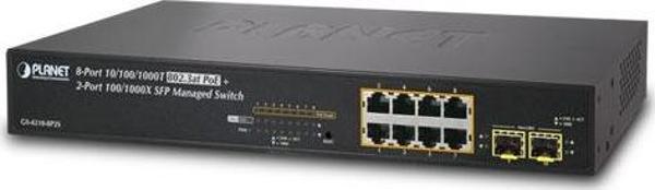 Yönetilebilir Gigabit PoE  Switch (Gigabit PoE Managed Switch)&lt;br&gt;8-Port 10/100/1000T IEEE 802 - Image 1