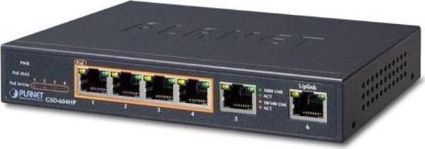 Yönetilemeyen Masaüstü Tip Switch (Unmanaged Desktop Switch)&lt;br&gt;4-port 10/100/1000T IEEE 802.3 - Image 1