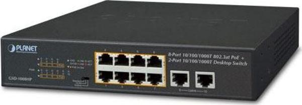Yönetilemeyen Masaüstü Tip Switch (Unmanaged Desktop Switch)&lt;br&gt;8-Port 10/100/1000T IEEE 802.3 - Image 1