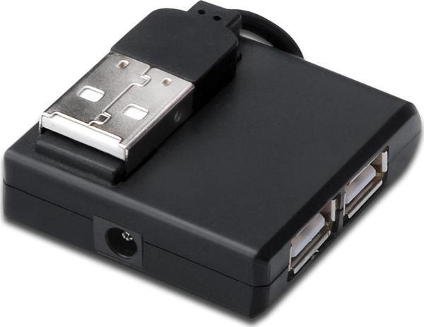 Digitus 4 Port USB 2.0 Hub, plastik - Image 1