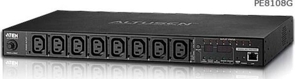Eco  PDU/Power Distribution Unit (Elektrik Güç Dağıtım Ünitesi), 8 x IEC 320 C13 priz, 10A maksimum, - Image 1