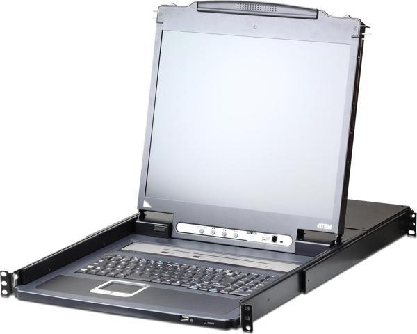 Sürgülü Kasaya Sahip, 17&quot; VGA LCD Ekran (Arkadan Aydınlatmalı), Touchpad’i ve Türkçe Klavye&#03 - Image 1