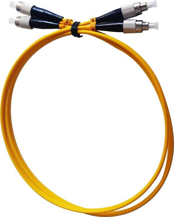 Beek FC-FC Fiber Optik Patch Kablo, OS 2 9/125 Singlemode, 3.0mm, LSZH, 1 metre - Image 1