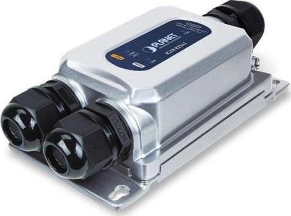 Endüstriyel Media Converter&lt;br&gt;SFP &lt;-&gt; 10/100/1000BASE-T 802.3at PoE+&lt;br&gt;IP67&lt;b - Image 1