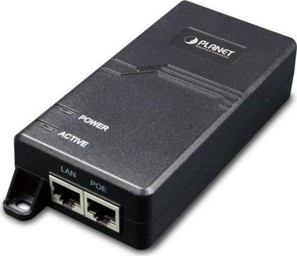 Tek Port&#039;lu 10/100/1000Mbps Ultra POE Enjektör(60 Watt), dahili güce sahip, 802.3at PoE uyumlu& - Image 1
