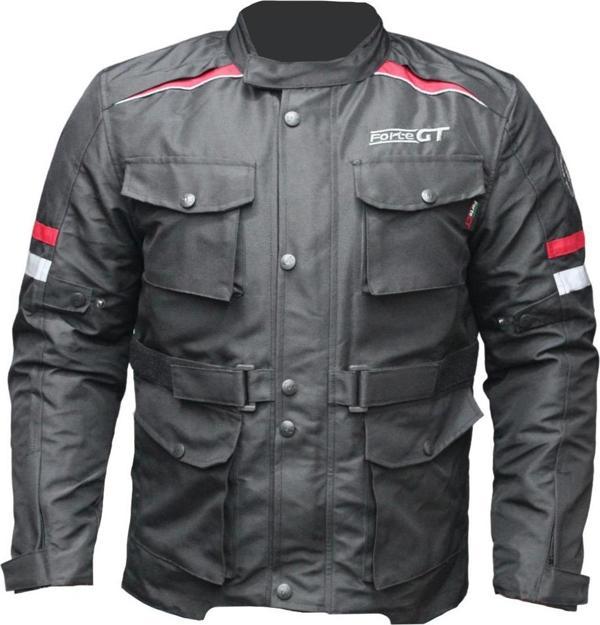 Forte Gt 1065 Metropolis Full Koruma 4 Mevsim Kışlık Motosiklet Montu M Beden Siyah - Image 1