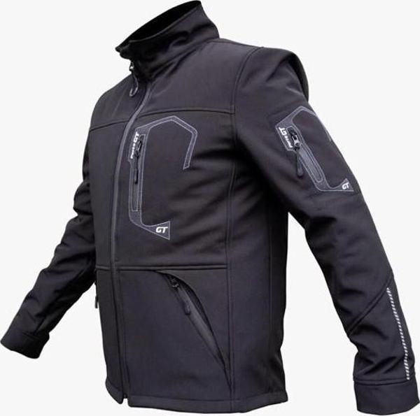 ForteGt 1085 Spark Soft Shell Su Rüzgar Geçirmez Full Korumalı Motosiklet Yelek M Beden - Image 1