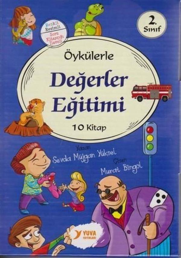 Öykülerle Değerler Eğitimi-10 Kitap Takım - Yuva - Image 1