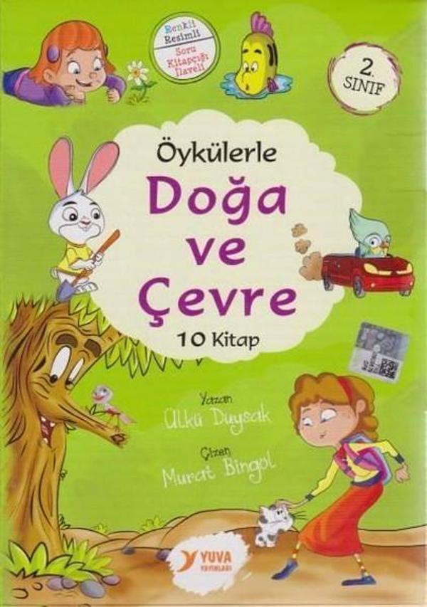 Öykülerle Doğa ve Çevre-10 Kitap Takım - Yuva - Image 1