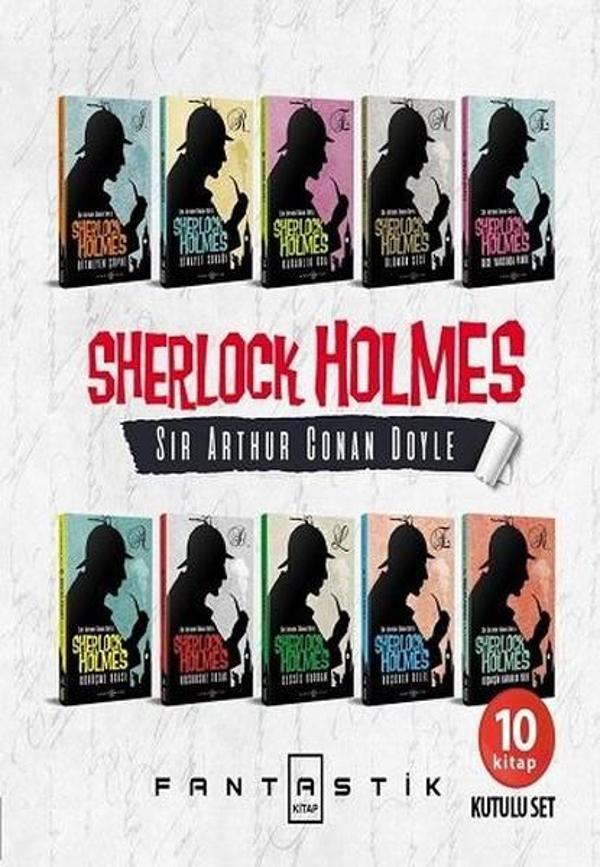 Sherlock Holmes Set-10 Kitap Takım - Fantastik Kitap - Image 1
