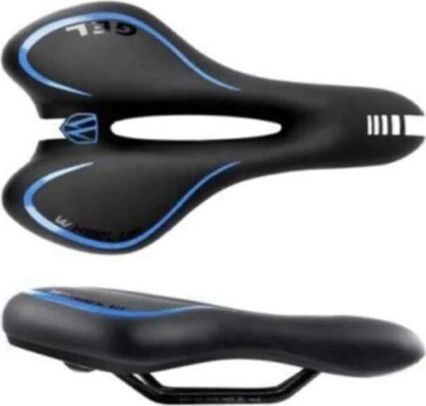 BAISK XBYC 1799 Jelli Sele GEL DESTEKLİ SELE ORTOPEDİK MTB KOLTUK Siyah - Image 1