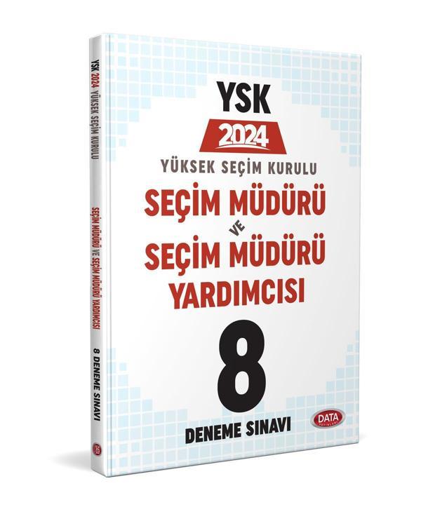 Data 2024 GYS YSK Seçim Müdürü ve Yardımcısı 8 Deneme Görevde Yükselme Data Yayınları - Data Yayınları - Image 1