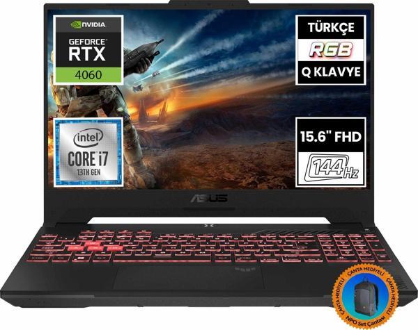 Asus TUF Gaming F15 FX507VV-LP243A7 i7-13620H 64GB 1TBSSD RTX4060 15.6" FullHD FreeDOS Taşınabilir Bilgisayar-CNT008 - Image 1