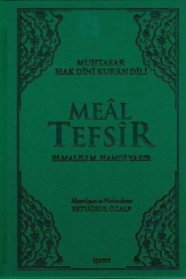 Meal Tefsir-Deri Cilt - İşaret Yayınları - Image 1