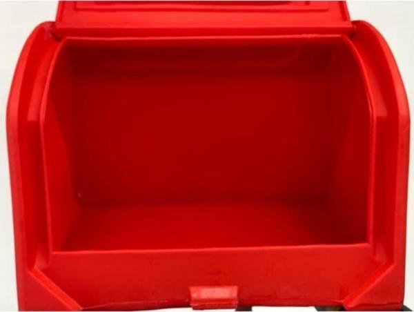 Motorsiklet Pizza Çantası Kırmızı Taşıma Çantası Plastik 140 Litre - Image 1