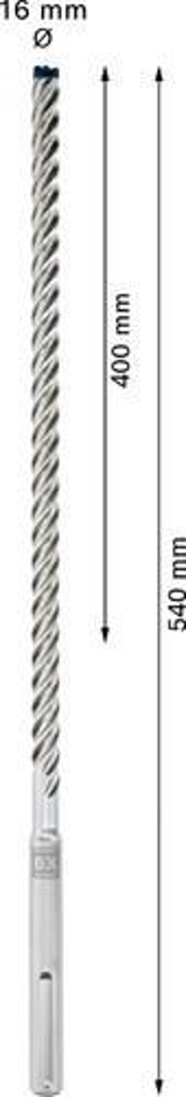 Bosch Expert SDS-Max-8X K-Delici Ucu 16*540 mm 1'li - Image 1