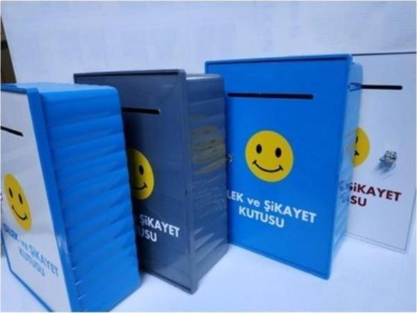 Kıvılcım Dilek Ve Şikayet Kutusu Gri Beyaz Kapaklı - Image 1