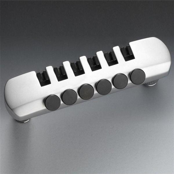 Schaller Gitar Aksesuar Elektro Kuyruk Fiksli Krom Mat 12070300 - Image 1