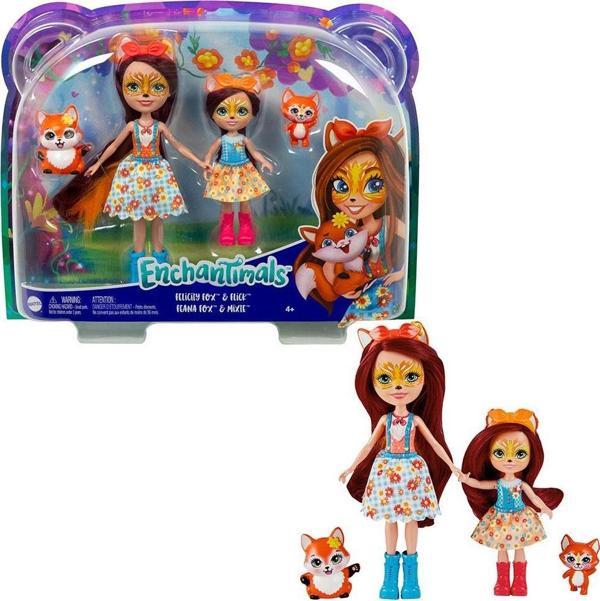 Enchantimals Kız Kardeş Bebekler Serisi HCF79-HCF81 Lisanslı Ürün - Image 1