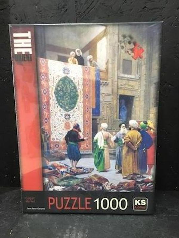Ks Games Puzzle 1000 Parça Carpet Market Puzzle 11088 - Image 1