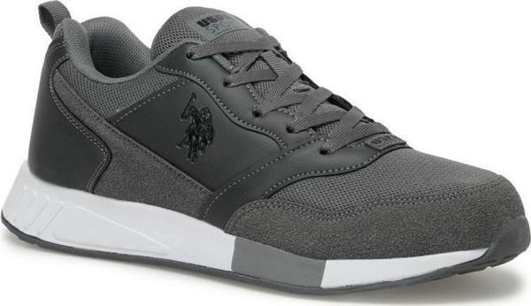 U.S. Polo Assn. JANKO 3PR GRİ COMFORT CASUAL SPOR AYAKKABISI - Image 1