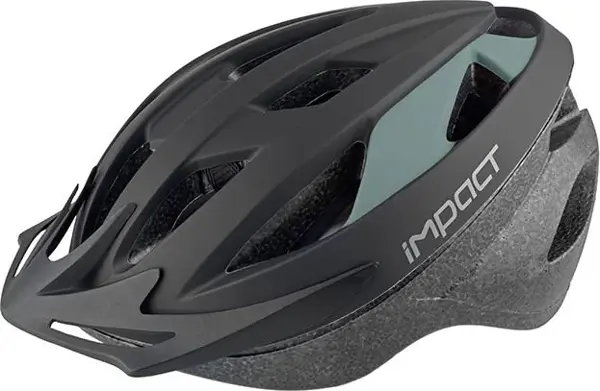 Impact Kask - Impact, Vernıon, Işıklı, Siyah-Gri, L - Image 1