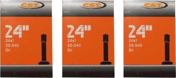 Cst 24x1 Oto Sibop 48mm 3lü Tekerlekli Sandalye İç Lastik Seti - Image 1