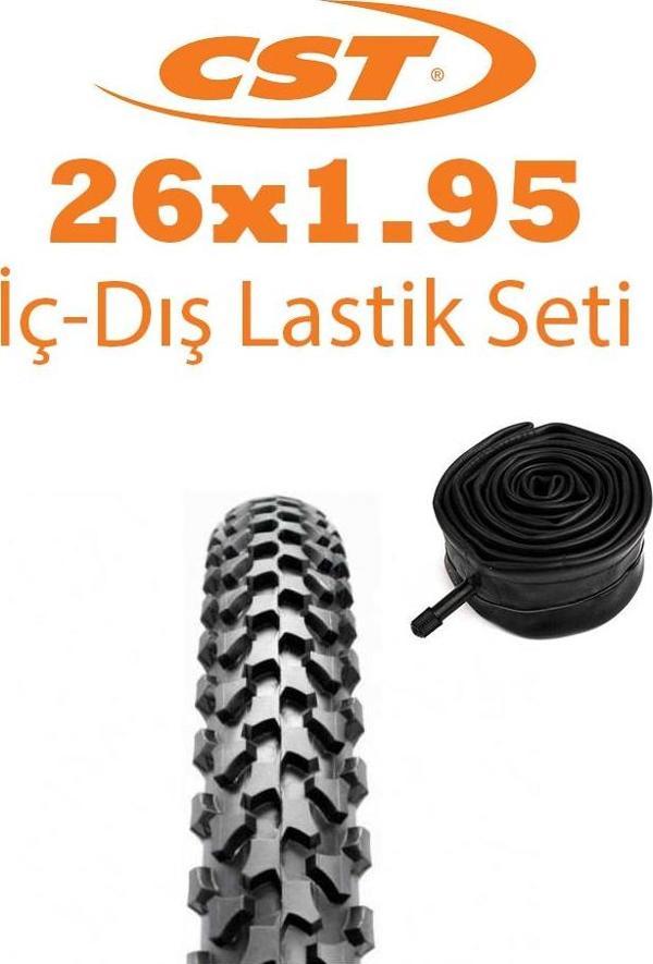 Cst C1027 26x1.95 Dağ Bisikleti İç Dış Lastik Seti - Image 1