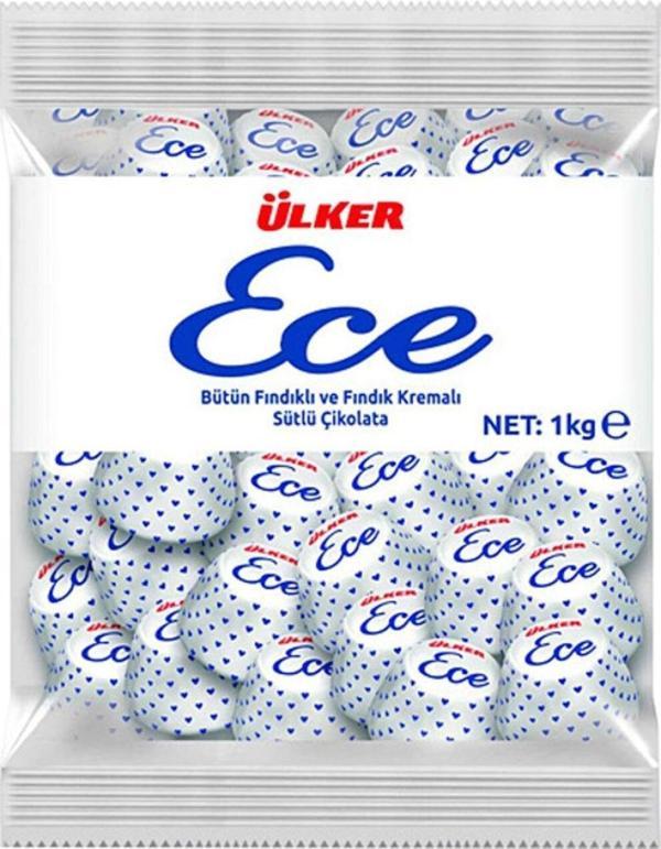 Ülker Ece Fındıklı Poşet 1000 Gr - Image 1