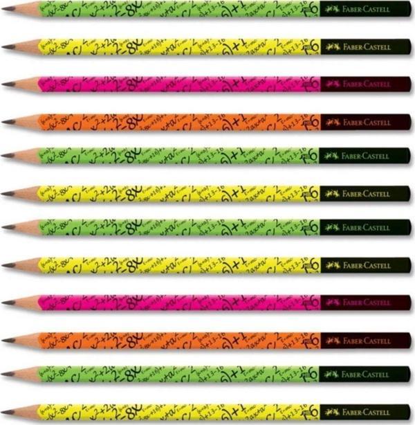 Faber-Castell Formül Üçgen Kurşun Kalem 12'li Paket  - Image 1
